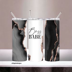 Boss Babe 20oz Tumbler With Straw